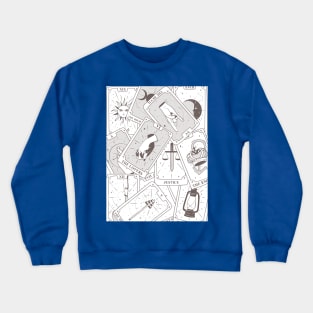 Tarot Pile Crewneck Sweatshirt